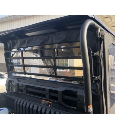 Kawasaki Mule Pro FX Rear Windjammer with Windshield